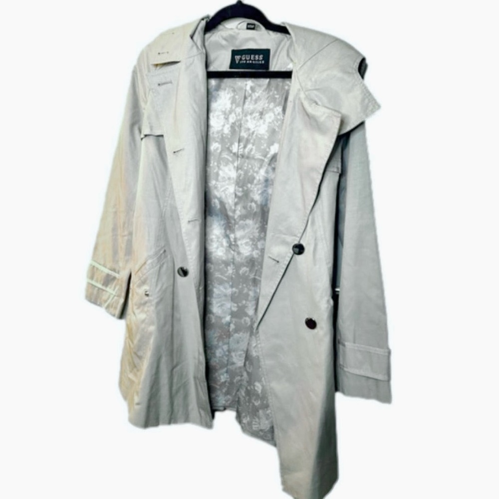Guess Hooded Trench Coat